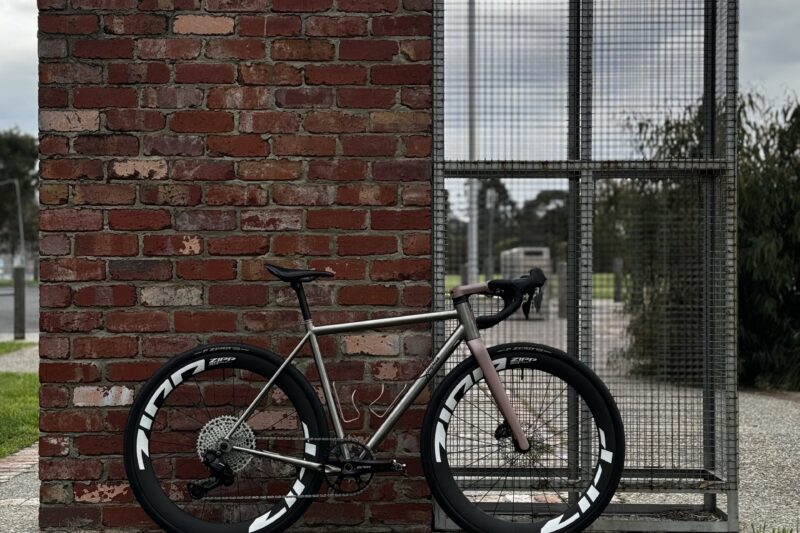 Simpatico N1 road configuration full bike portrait